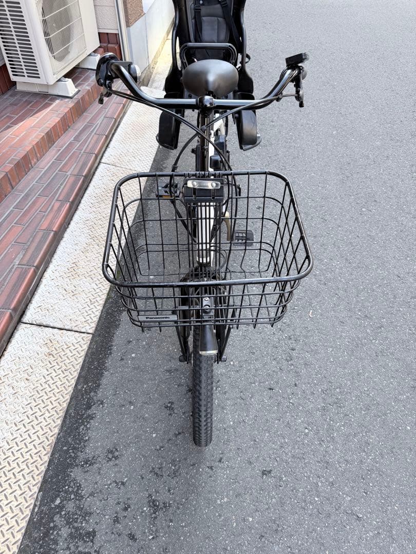 子供乗せ　パナソニック　 電動アシスト自転車 チャイルドシート付き