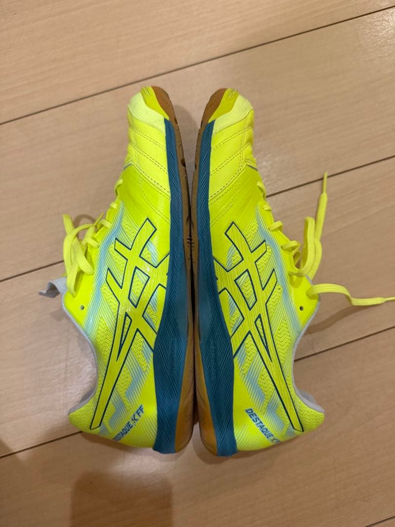 早い者勝ち⭐️asics デスタッキkff イエロー　27.5