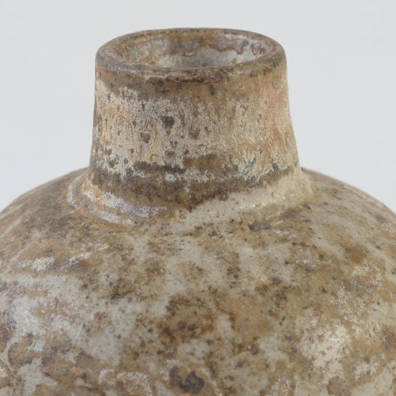 茶道具　すんころく　灰釉　振出　時代箱　V　A33