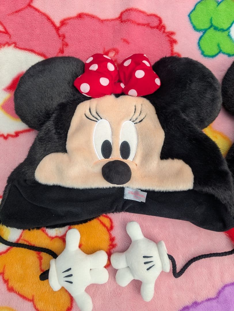 ディズニー　ミッキー　ミニー ちゃん　ファンキャップ　セット