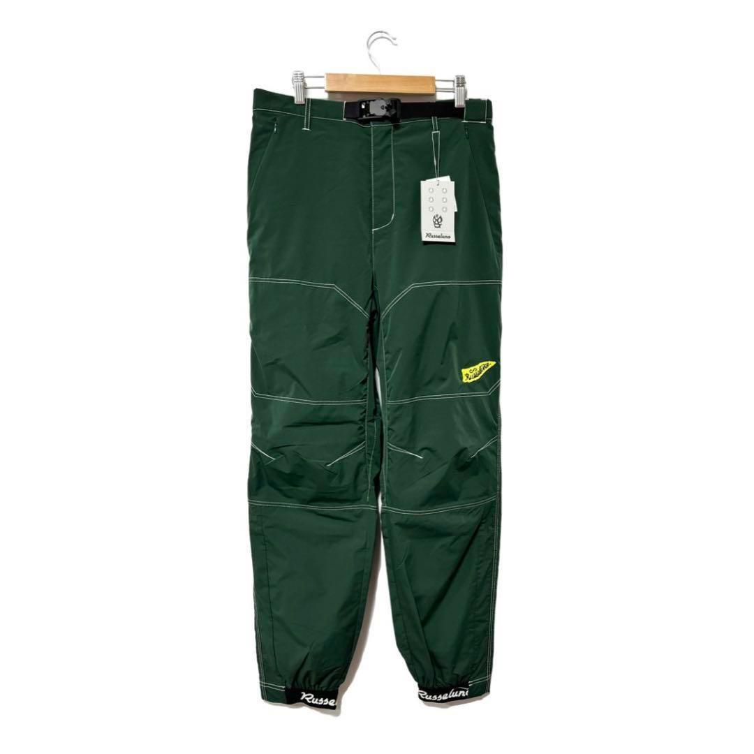 新品 ラッセルノ ゴルフ ウィンド ストップ ロング パンツ グリーン XL 6