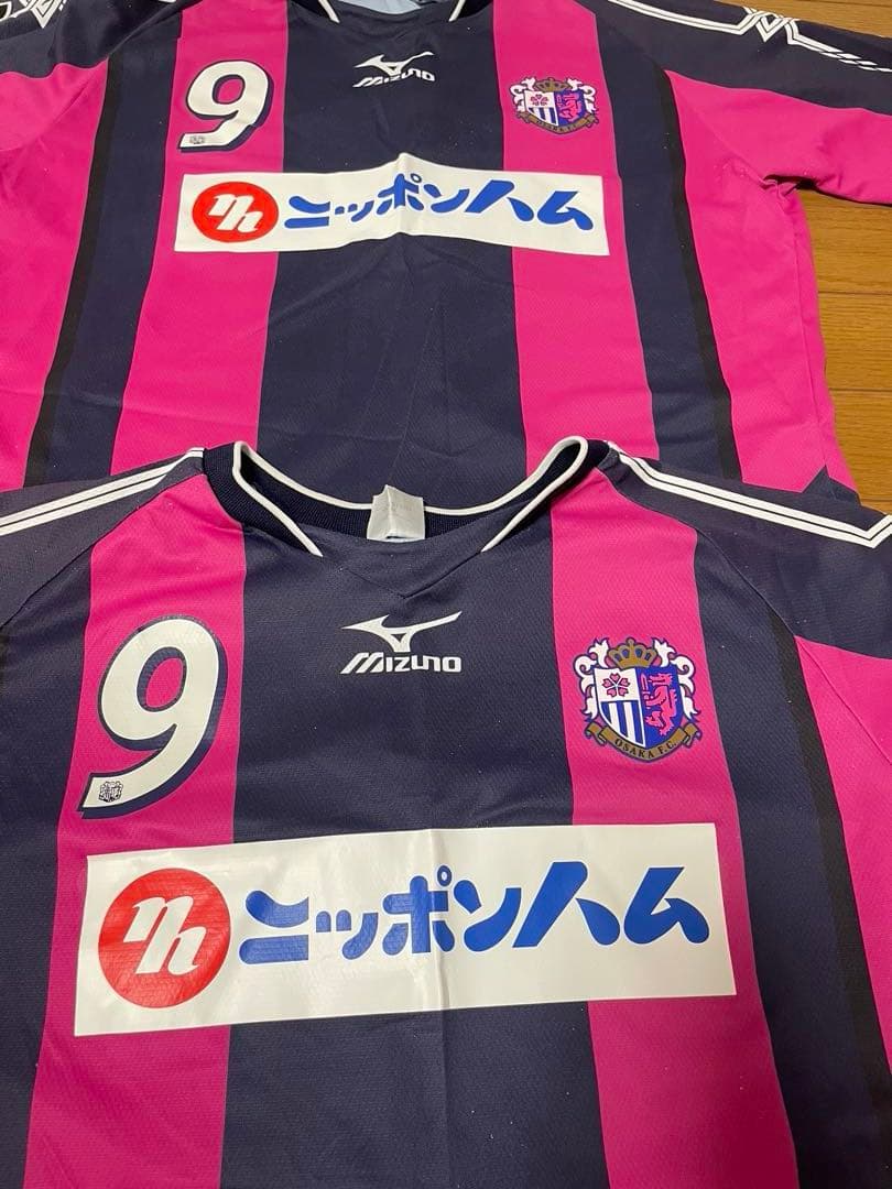 ※別売可能　セレッソ大阪2010年オーセンティックユニホーム3点セット非売品