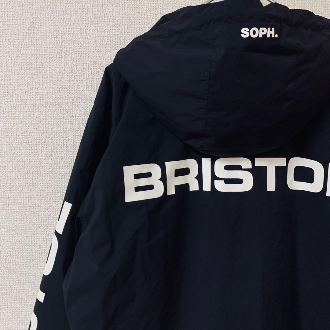 【美品】F.C.Real.Bristol ロングコーチジャケット 黒　XL