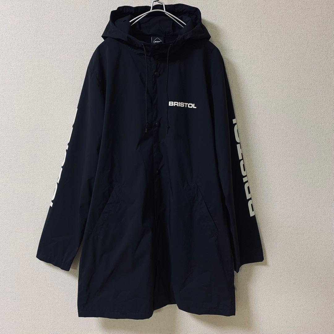 【美品】F.C.Real.Bristol ロングコーチジャケット 黒　XL