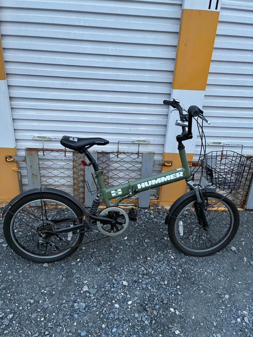ハマー 折りたたみ 自転車 HUMMER　FDB206 TANK-G 20インチ
