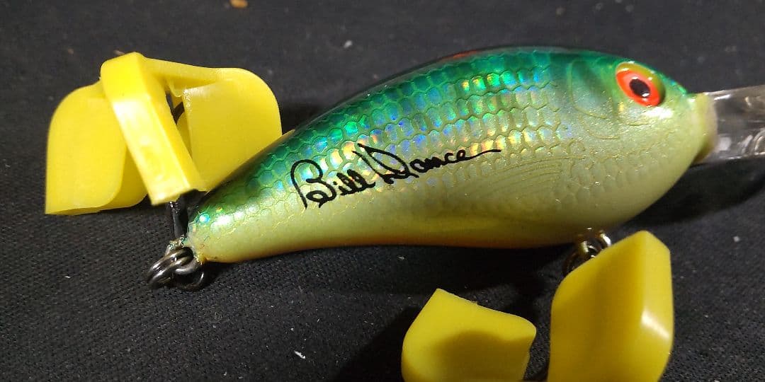 BOMBA Fat Free Shad Bill Dance サイン入り