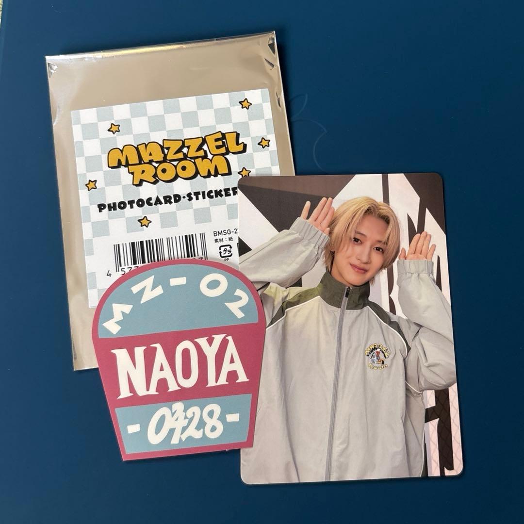 MAZZEL NAOYA まぜべや フォトカード ステッカーセット
