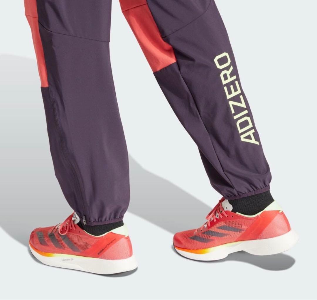 adidas アディゼロ 駅伝 ランニング ウィンド パンツ Mサイズ 新品