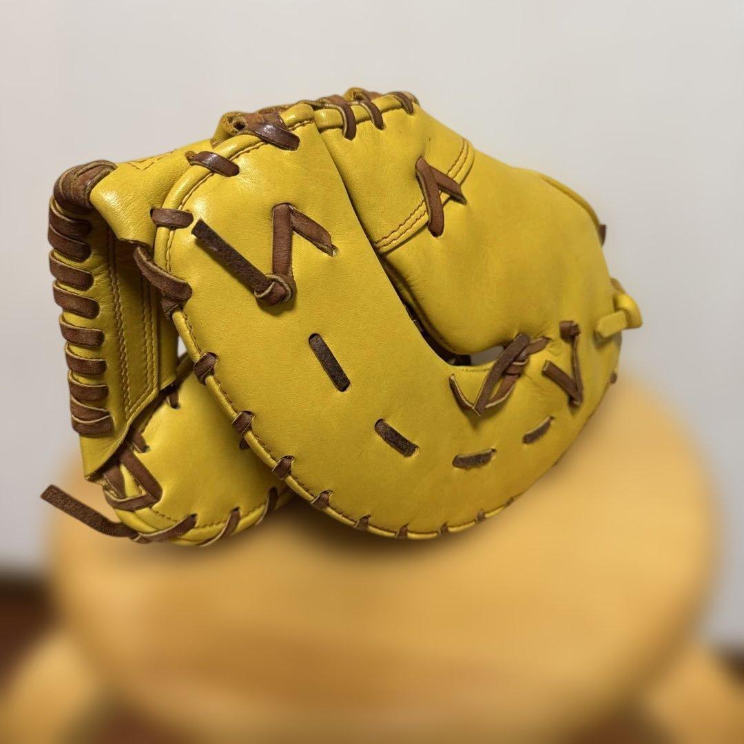 ZETT 軟式グローブ イエロー