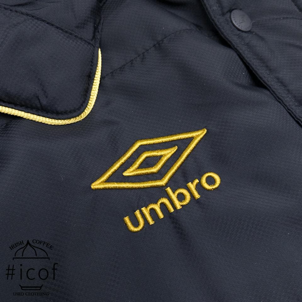 美品✨UMBRO アンブロ ロングダウン ベンチコート 中綿 b15