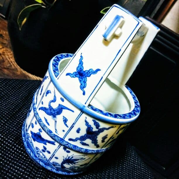 龍峯窯☆骨董品インテリア☆花瓶