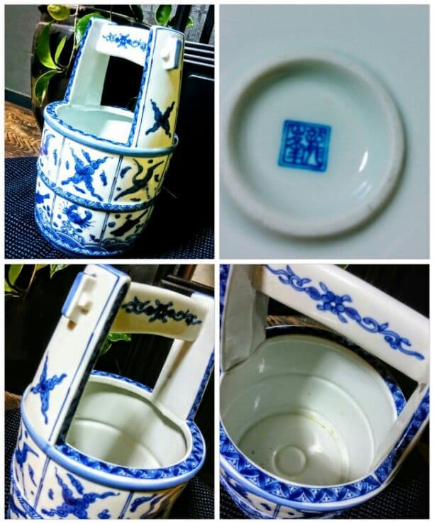 龍峯窯☆骨董品インテリア☆花瓶