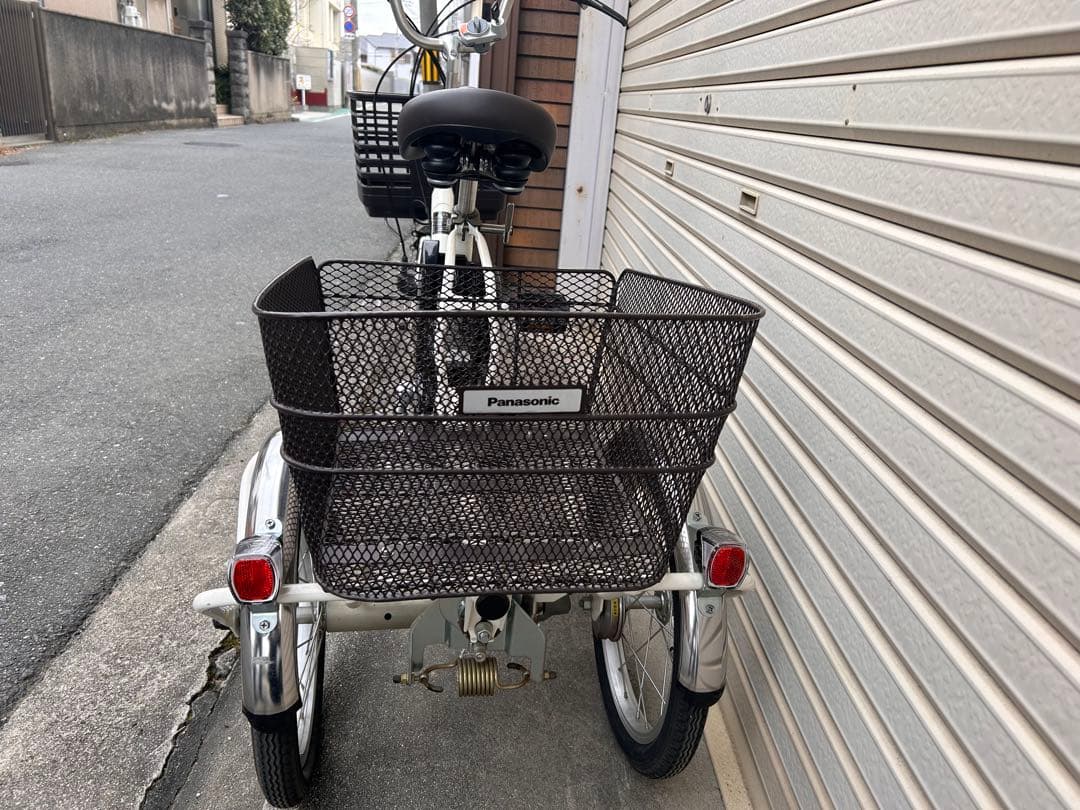 パナソニック　ビビライフ　電動アシスト三輪自転車　BE-FU831【お値下げ中】