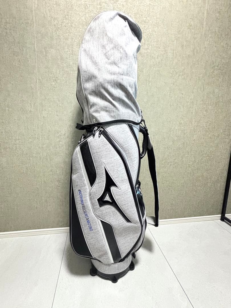 MIZUNO キャディバッグ ライトスタイル グレー 美品