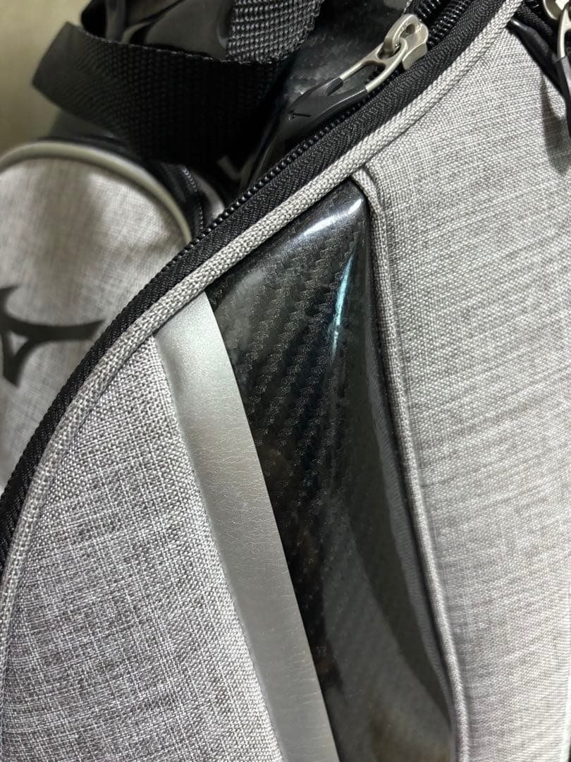 MIZUNO キャディバッグ ライトスタイル グレー 美品