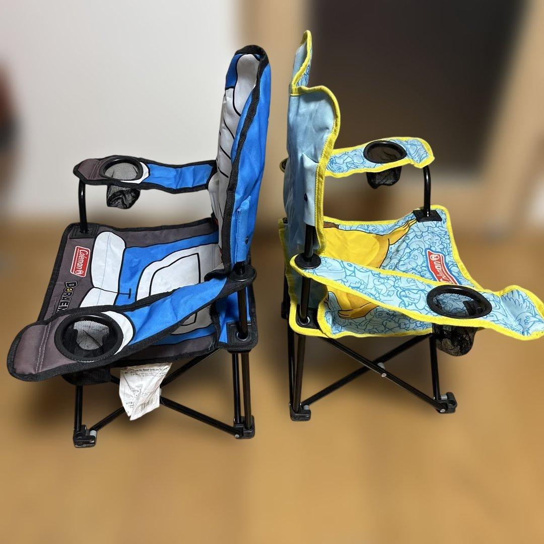 Coleman コールマン　チェア　キッズ　ドラえもん　ピカチュウ
