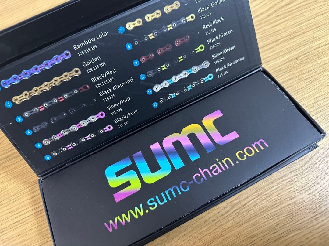 SUMC 最上級SX12SL 黒　ブラック　 自転車　ギア12速用チェーン