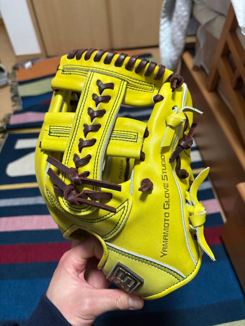 YAMAMOTO GLOVE YGS イエロー 硬式グローブ