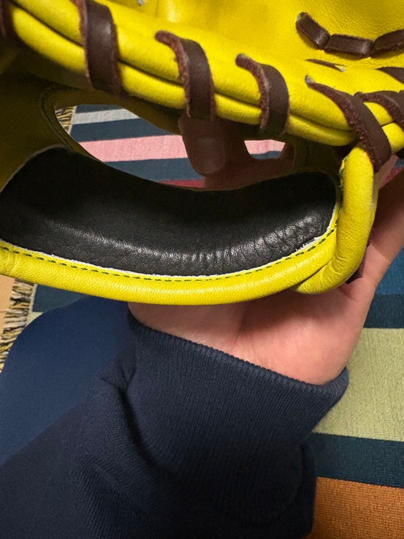 YAMAMOTO GLOVE YGS イエロー 硬式グローブ