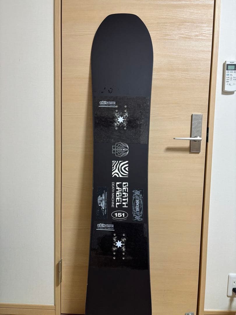 スノーボード 24-25 DEATH LABEL DEATH MACHINE 151cm