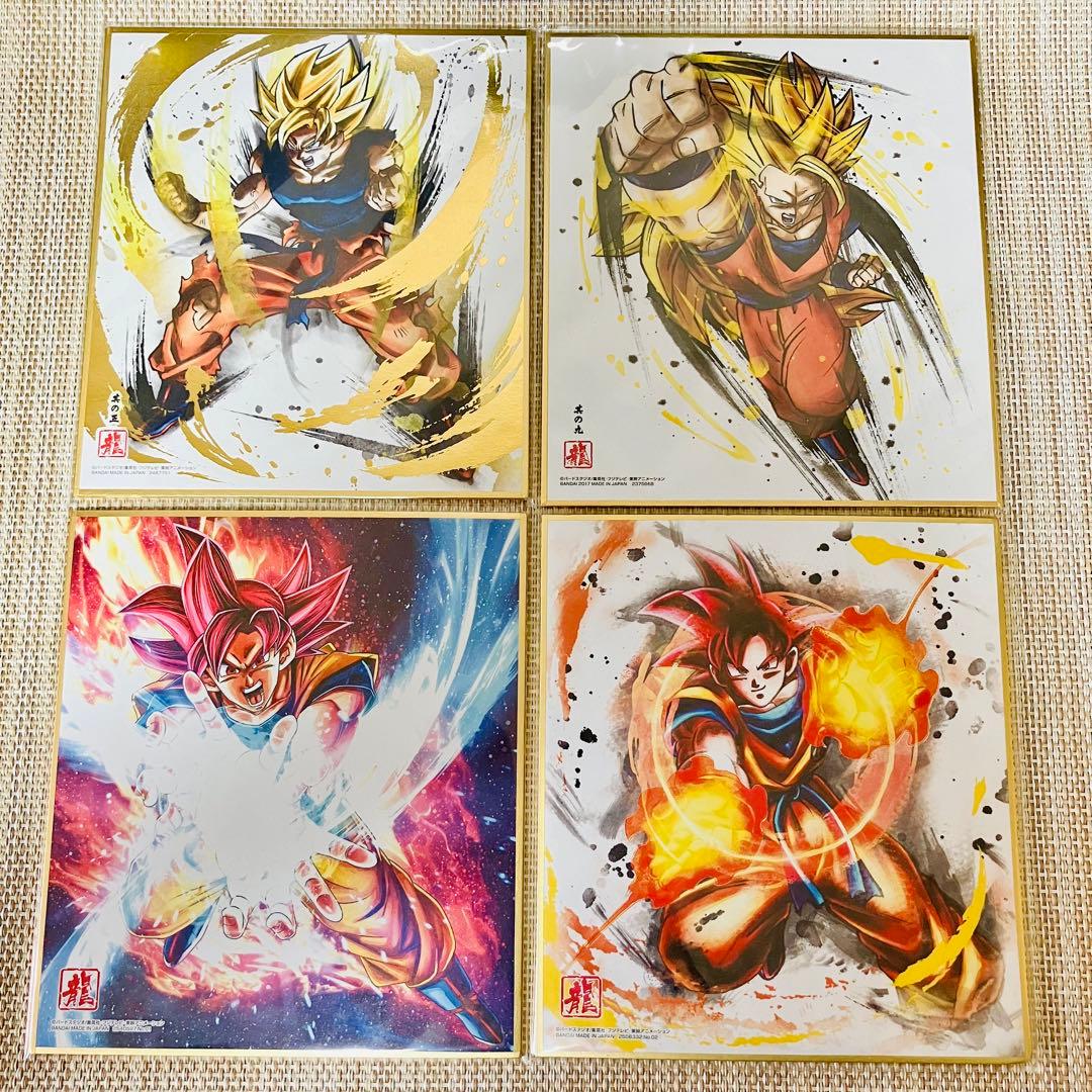 ドラゴンボール 色紙アート 28枚まとめ売り Dragon Ball 色紙ART