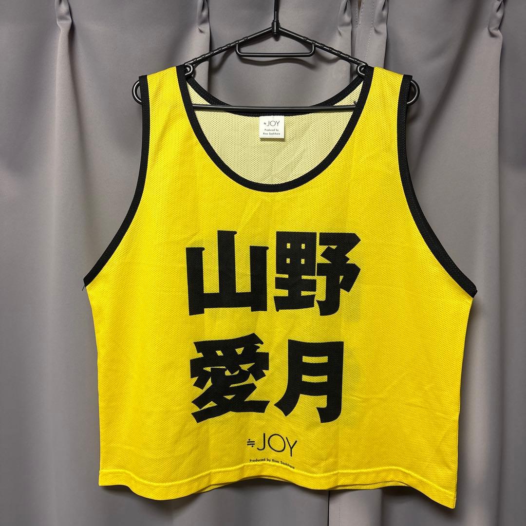 ニアジョイ 山野愛月 ビブス
