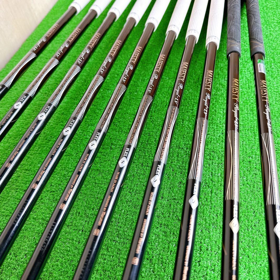 【美品】 最高級 MAJESTY -LV メンズアイアン 10本 S