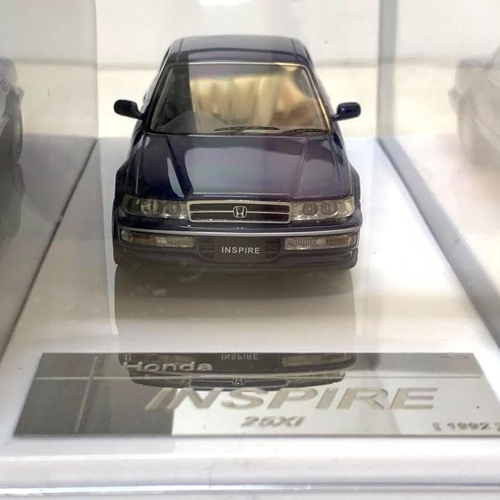 ミニモデルカー　ホンダ インスパイア 25Xi 1992 コバルトブルー