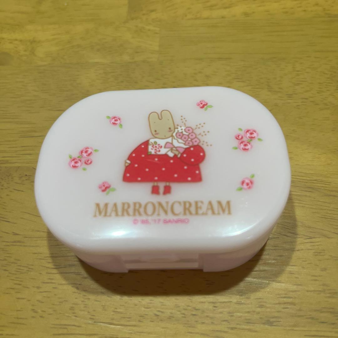 マロンクリーム　未使用　空ケース4点セット