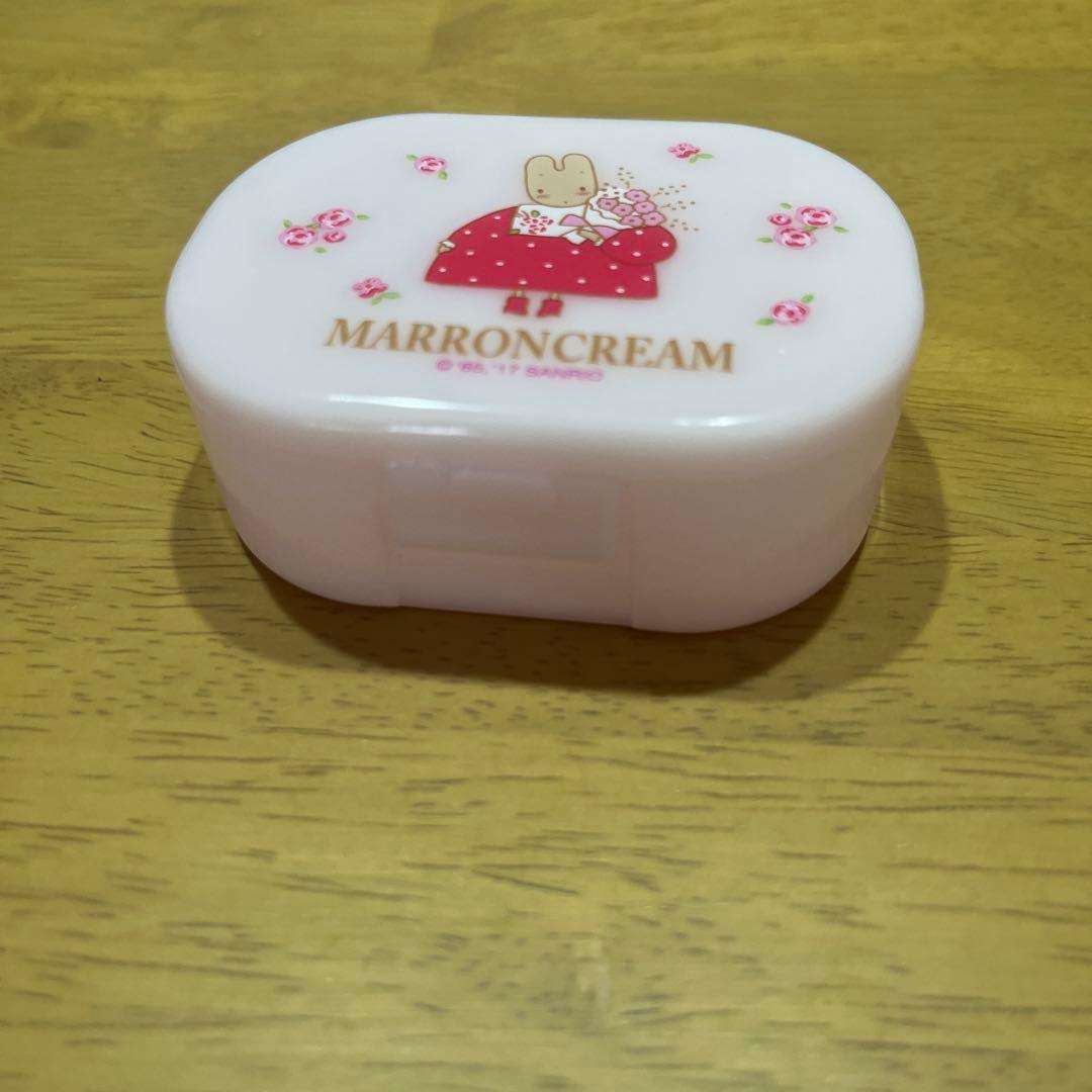 マロンクリーム　未使用　空ケース4点セット