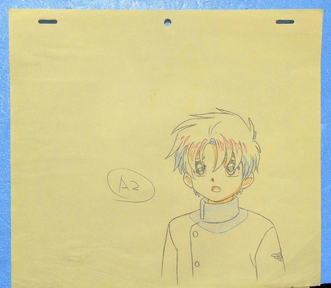 カードキャプターさくら　原画セット（ユエ、さくら、小狼、雪兎＆桃矢）