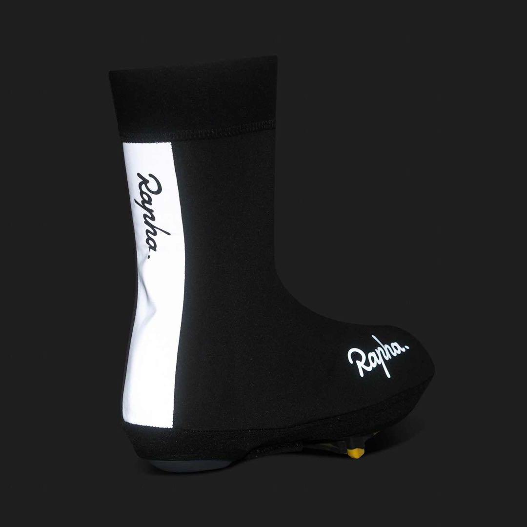 Rapha ウィンターオーバーシューズ　ブラック　Lサイズ