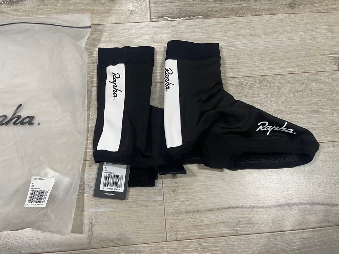 Rapha ウィンターオーバーシューズ　ブラック　Lサイズ