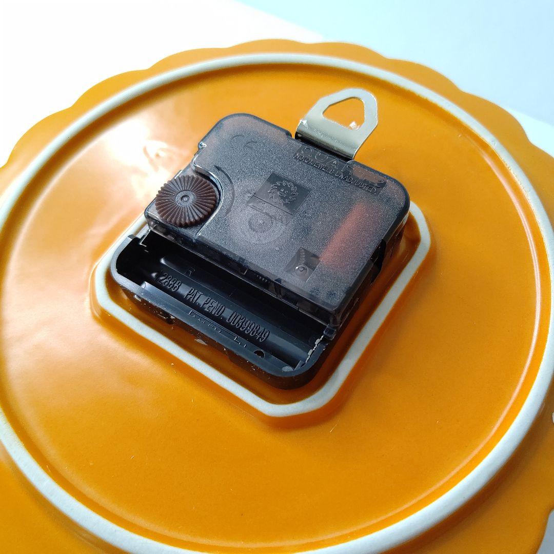 未使用　チョコホリック　ビスケット　ハンドメイド　陶器製　掛け時計　希少　レア