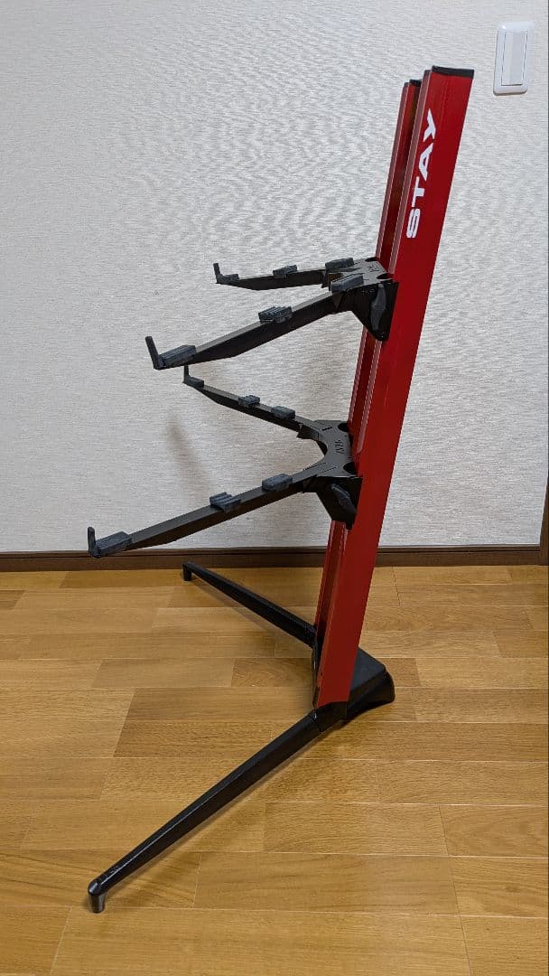 【ほぼ未使用】STAY Piano 1200/02 88鍵2段キーボードスタンド