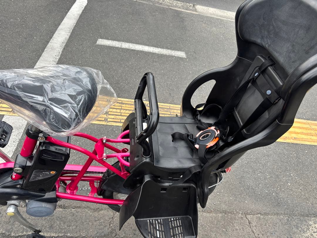 015番　中古Panasonic電動アシスト自転車　13.2Ah4点灯　大阪