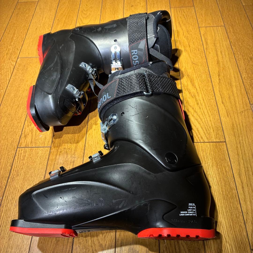 【値下げ】rossignol EVO70 27.0-27.5cm 初中級向け