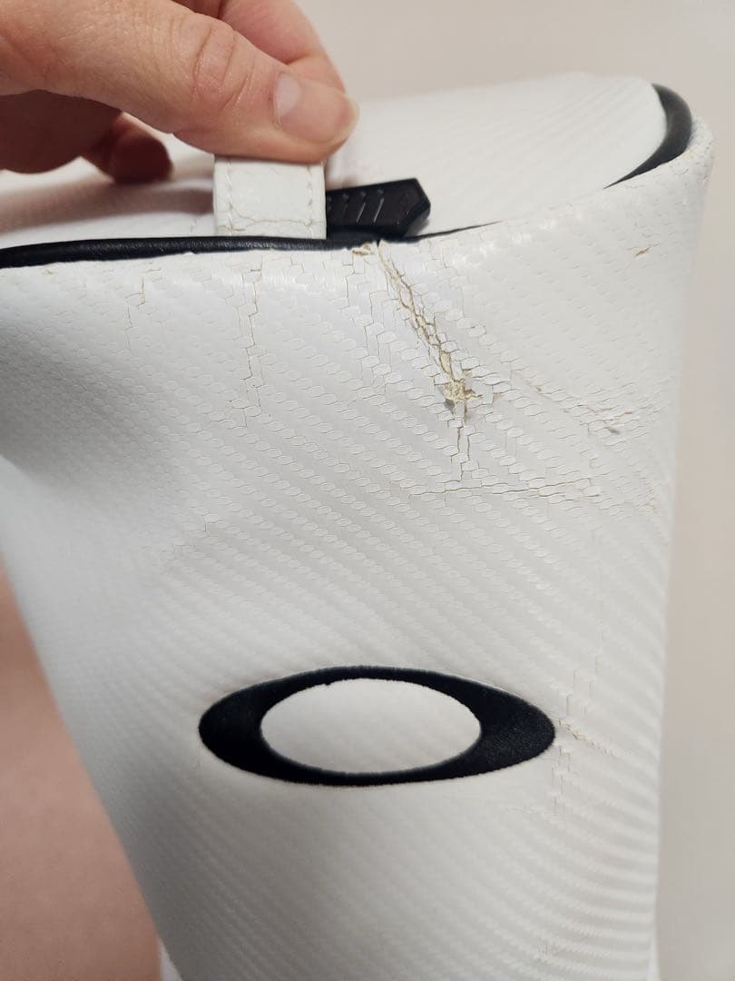 オークリー ゴルフキャディバッグ 白 スカル OAKLEY