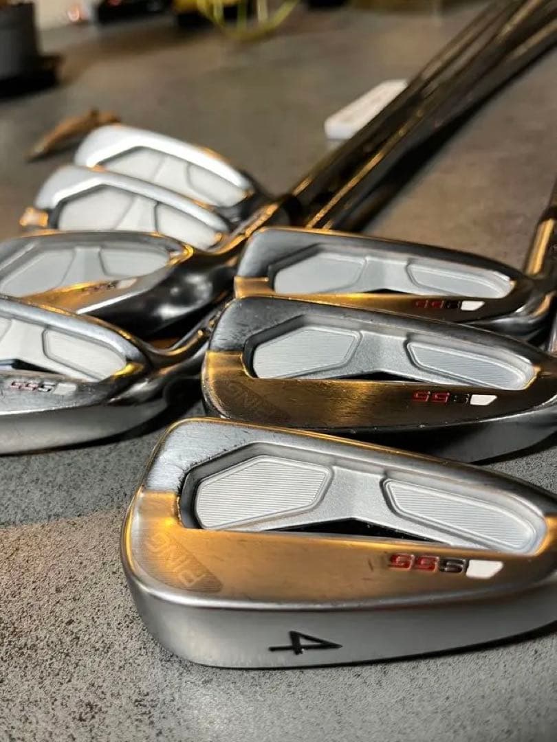 PING S55アイアンセット レフティ4-9 W