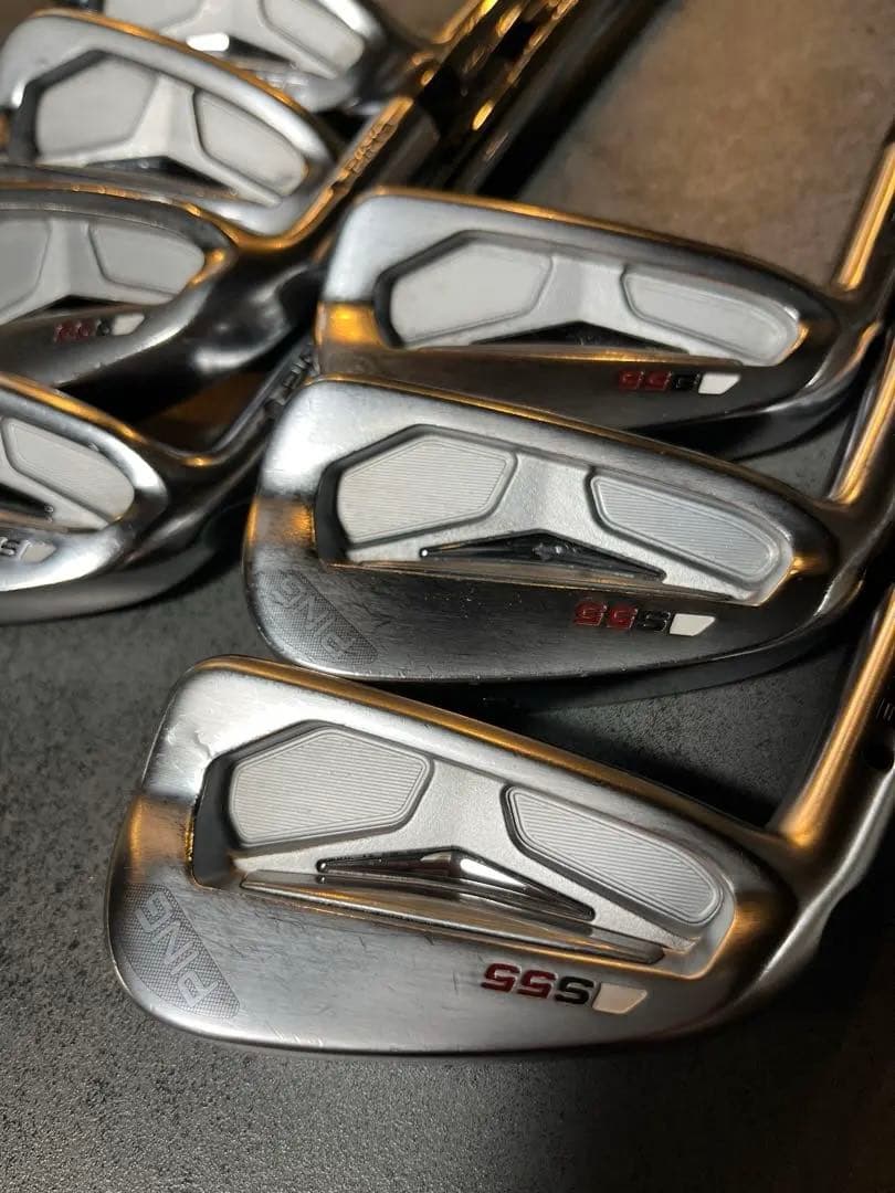 PING S55アイアンセット レフティ4-9 W