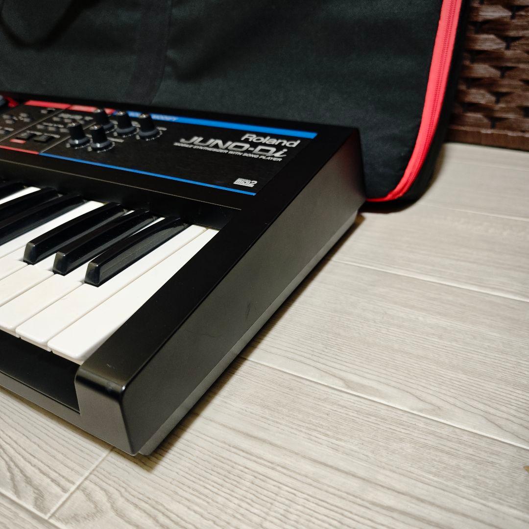【美品】Roland JUNO-Di シンセサイザー 動作良好 ペダル ケース付