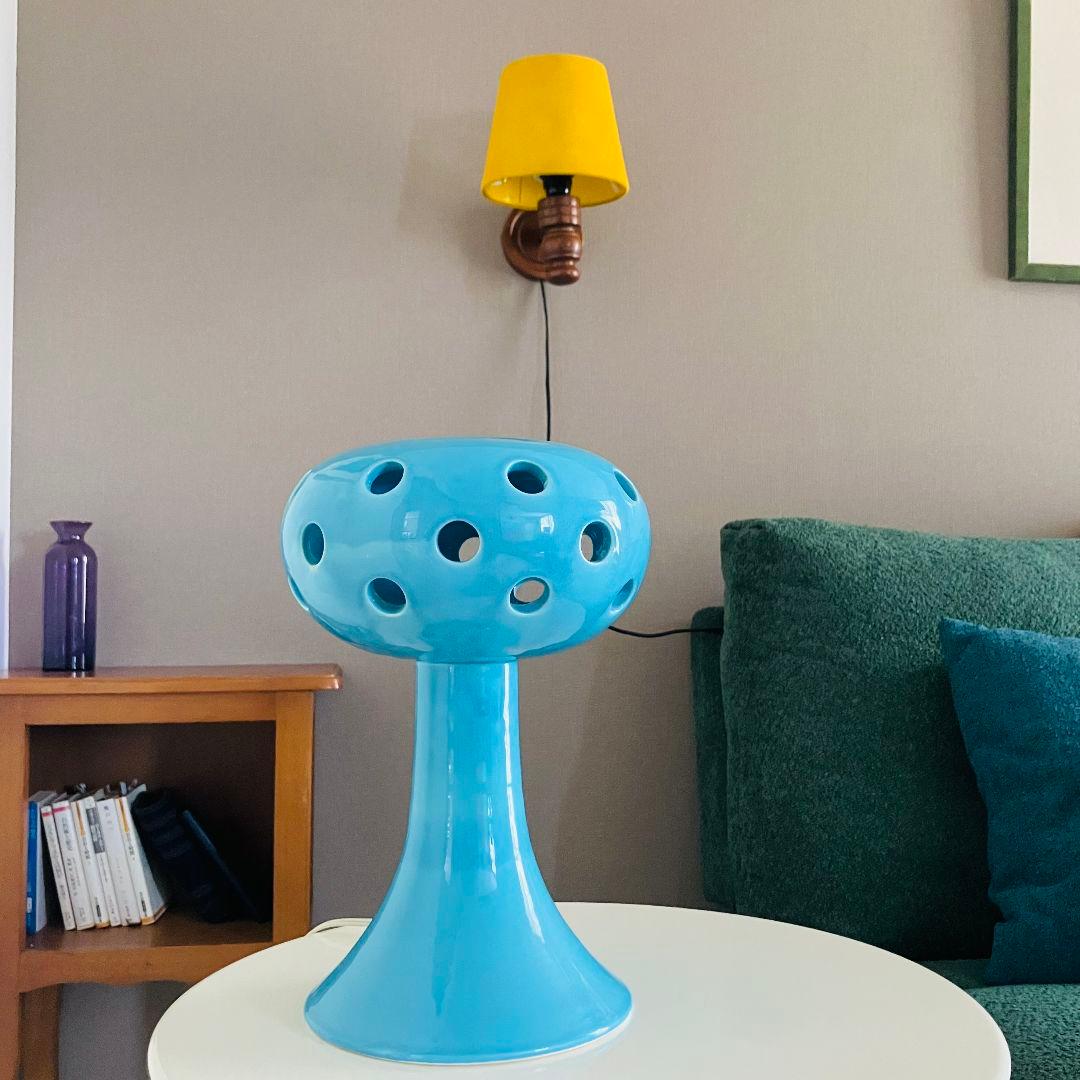 00'S フランス製 陶器のフロアスタンド「Glob」