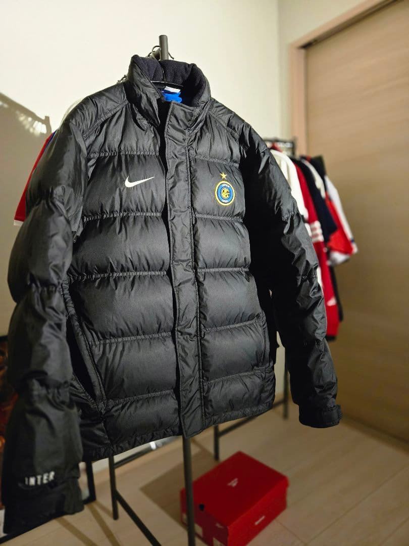 【稀少】インテル × NIKE ダウンジャケット L相当 total90 00s