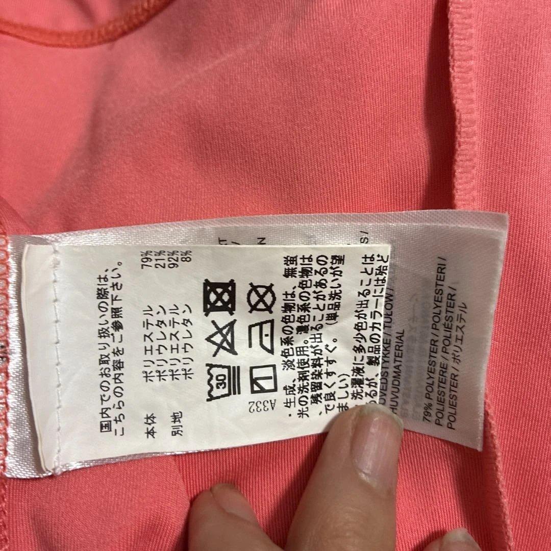 ジェイリンドバーグ　サーモンピンクワンピース　Sサイズ