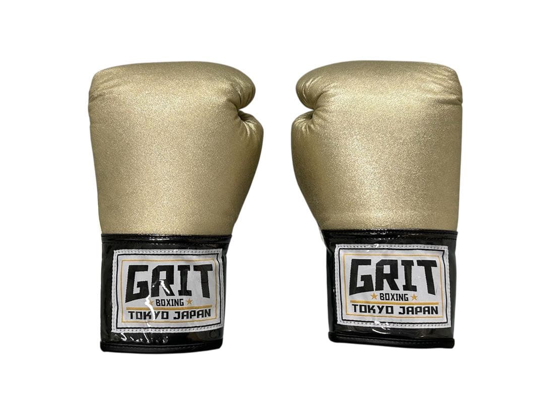 GRIT LACE UP GLOVE GOLD JAPAN 本革製　10oz