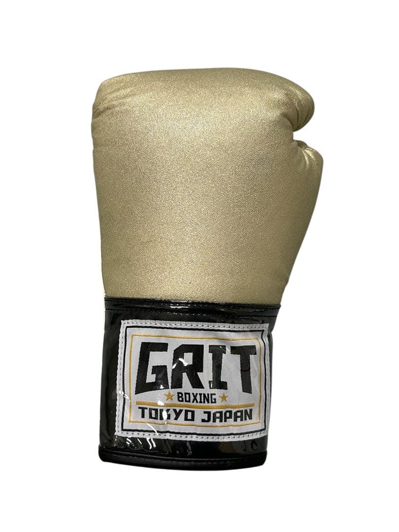 GRIT LACE UP GLOVE GOLD JAPAN 本革製　10oz