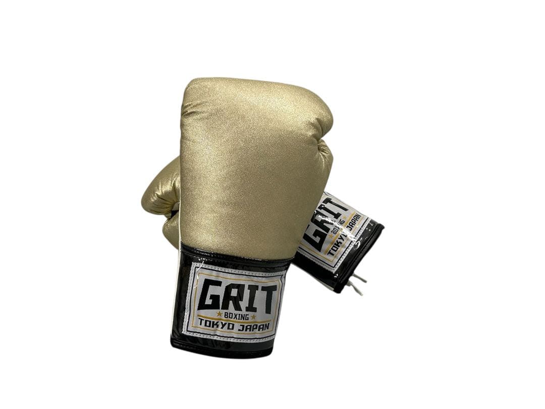 GRIT LACE UP GLOVE GOLD JAPAN 本革製　10oz