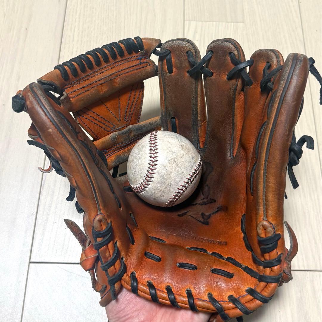 ハタケヤマ硬式内野手グラブ