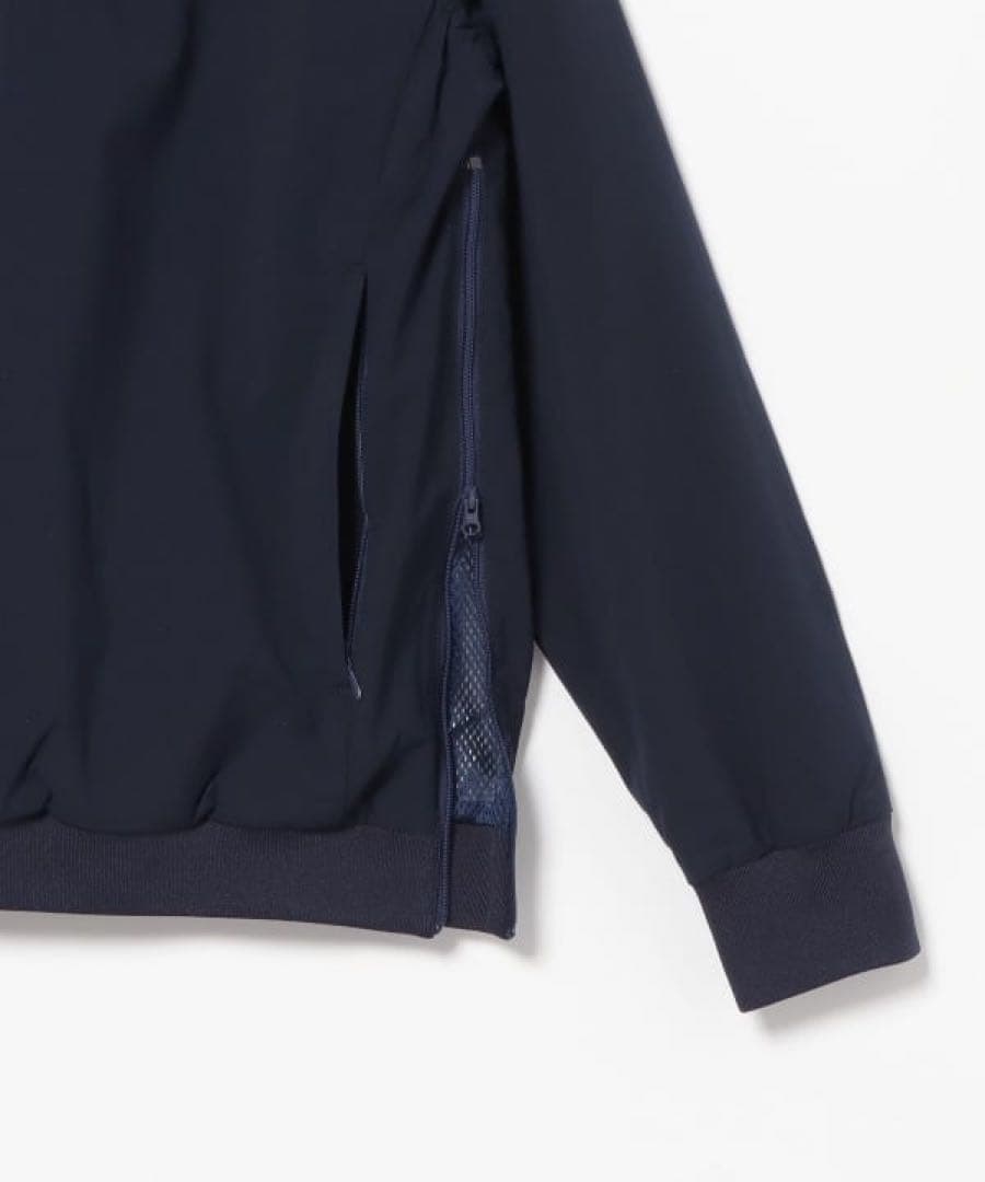 BEAMS GOLF スフィダンテ 撥水 ハーフジップ パッカブルピステ