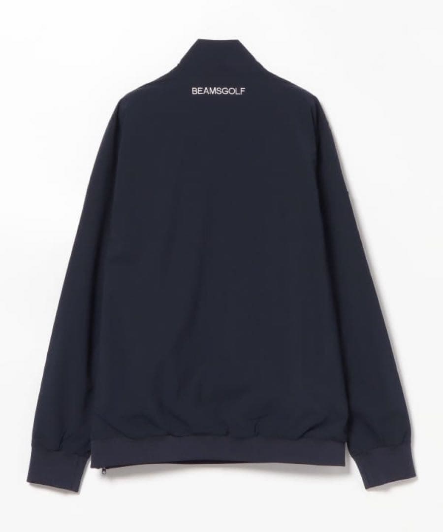 BEAMS GOLF スフィダンテ 撥水 ハーフジップ パッカブルピステ